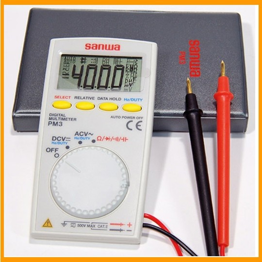 Sanwa PM3 là đồng hồ đo điện SANWA tích hợp vô số công dụng