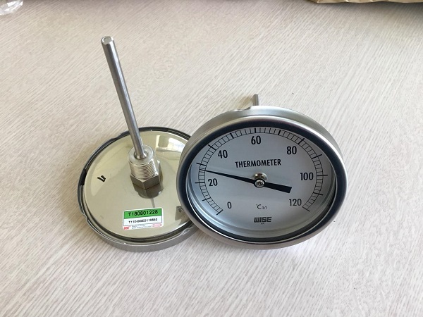 Đồng hồ đo nhiệt độ nước dạng chân sau